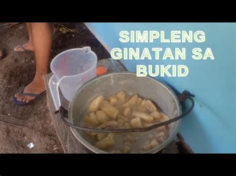 iyotan sa bukid|Simpleng ginatan sa bukid .